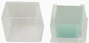 Micro-Tec boro silicate glass coverslips #1, 22 x 22mm